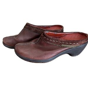 Privo by Clarks Brown Leather Mules for Women